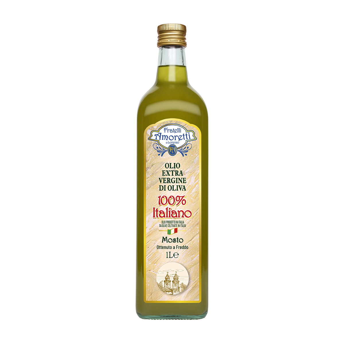 OLIO EXTRA VERGINE DI OLIVA NON FILTRATO 100% ITALIANO | BOTTIGLIA 1L
