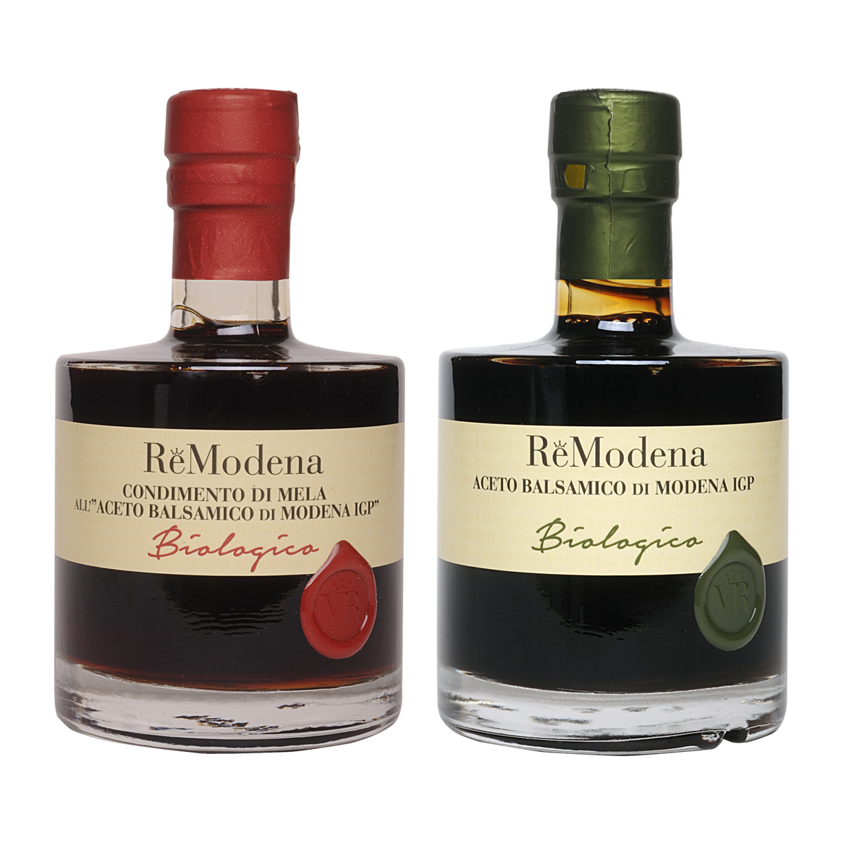 ACETO BALS. DI MODENA IGP BIO + COND. MELA BIO ALL'ACETO BALSAMICO | 2 BOTT. DA 0,25L