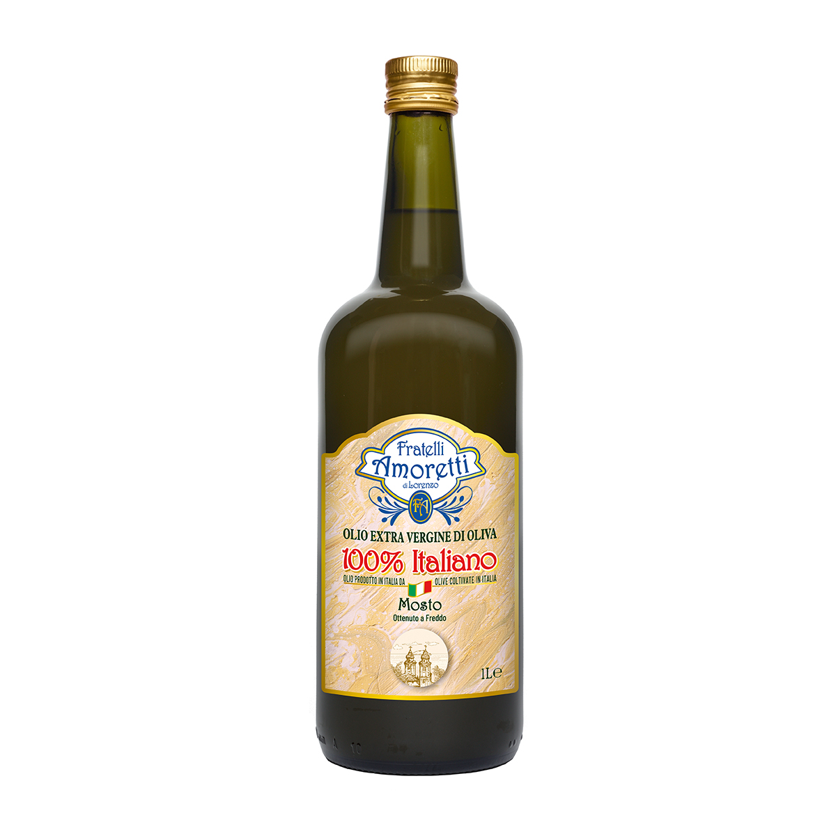 OLIO EXTRA VERGINE DI OLIVA 100% ITALIANO NON FILTRATO | BOTTIGLIA ARA1L